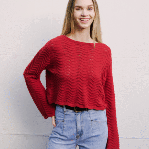 OYSTER CROP KNIT / KT17308